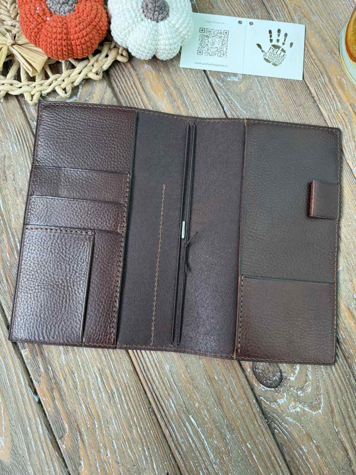 Ready to ship - Leather Cover for B6 Slim Planner Notebooks