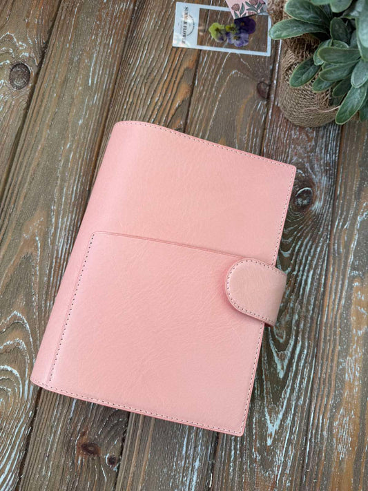 Leather Cover For RoseyLifePlanner A5, B6 size Flow