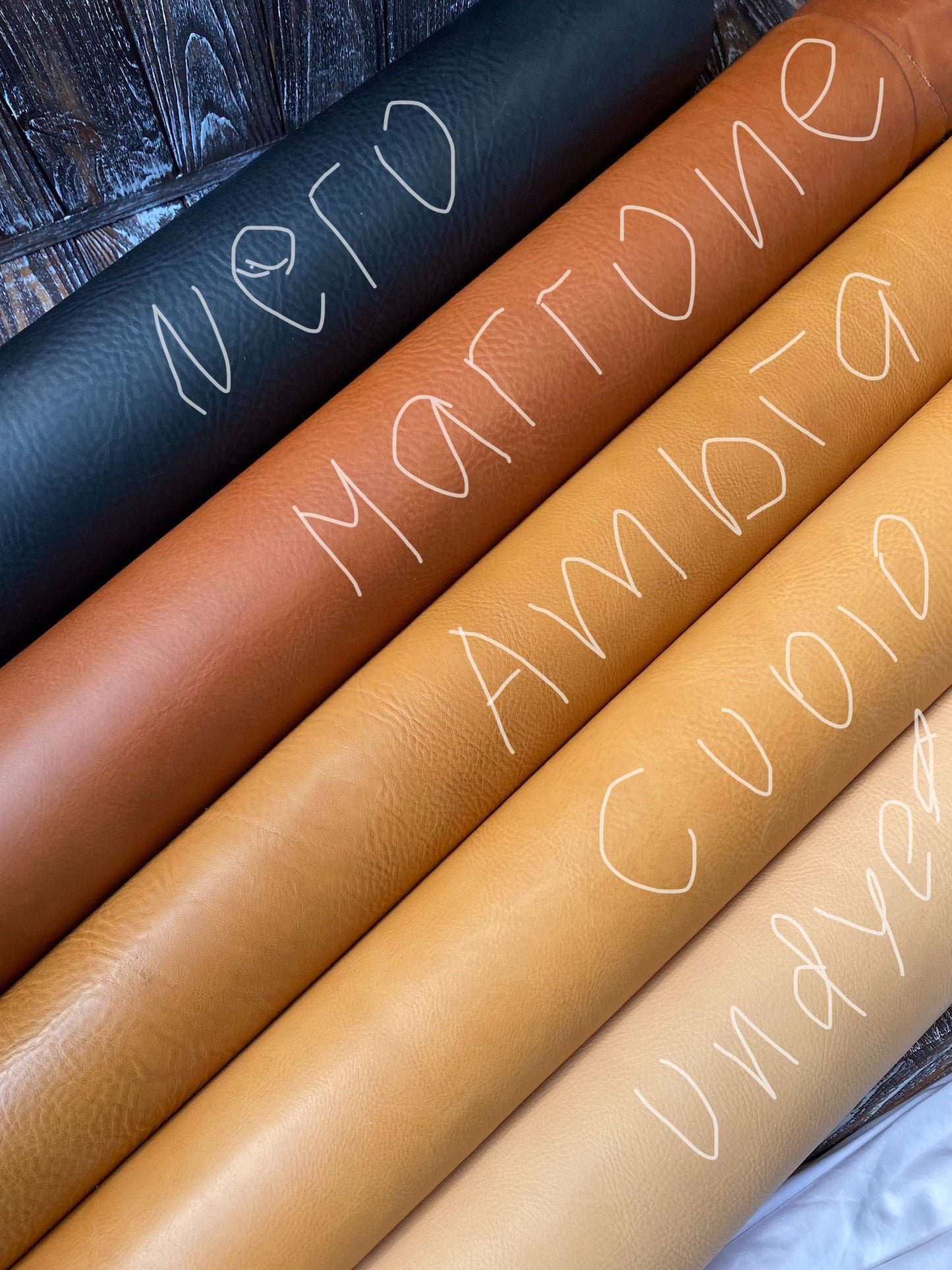 Personal Wide Rings Leather Planner Cover – Handmade & Spacious - Preorder