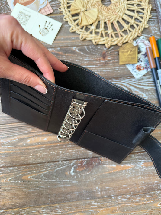 Pocket XL Leather Planner Cover - Pocket Plus size