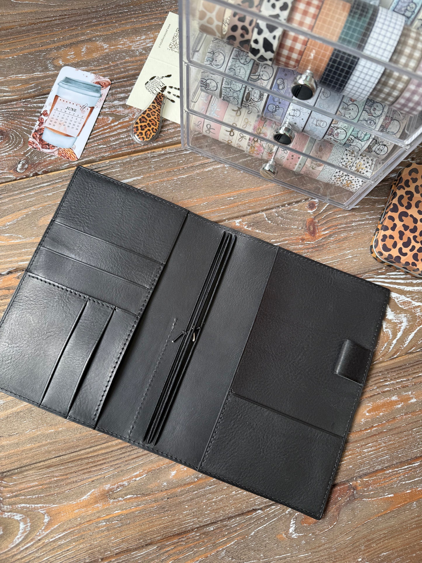 Custom Add-On: Extra Elastics Inside Leather Cover (Digital Purchase)