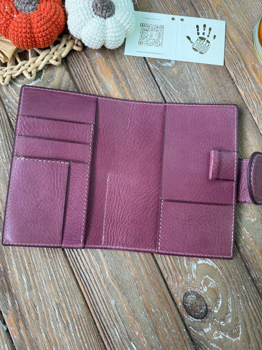 Ready To Ship - Pocket planner cover Viola color