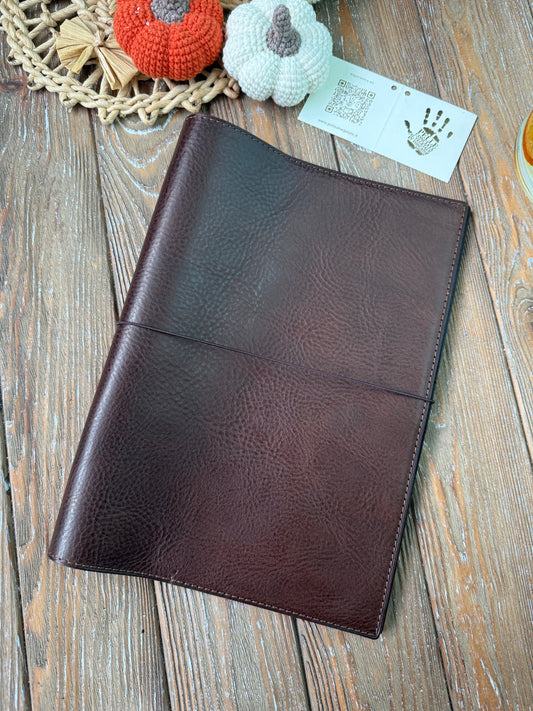 Ready to ship - B5 Cover in T.Moro leather