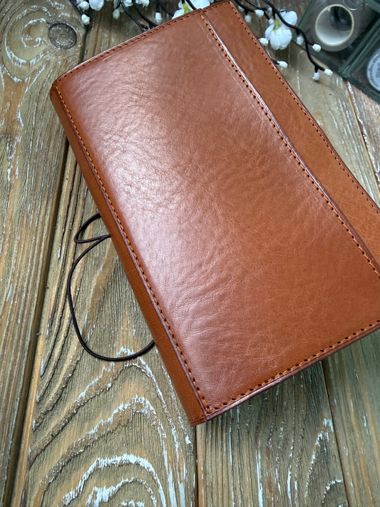 Filoplanner Veg Tan Leather Cover – Allie Ryaz Chunky Notebook