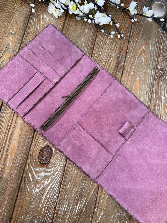 Custom B6 Trifold leather cover