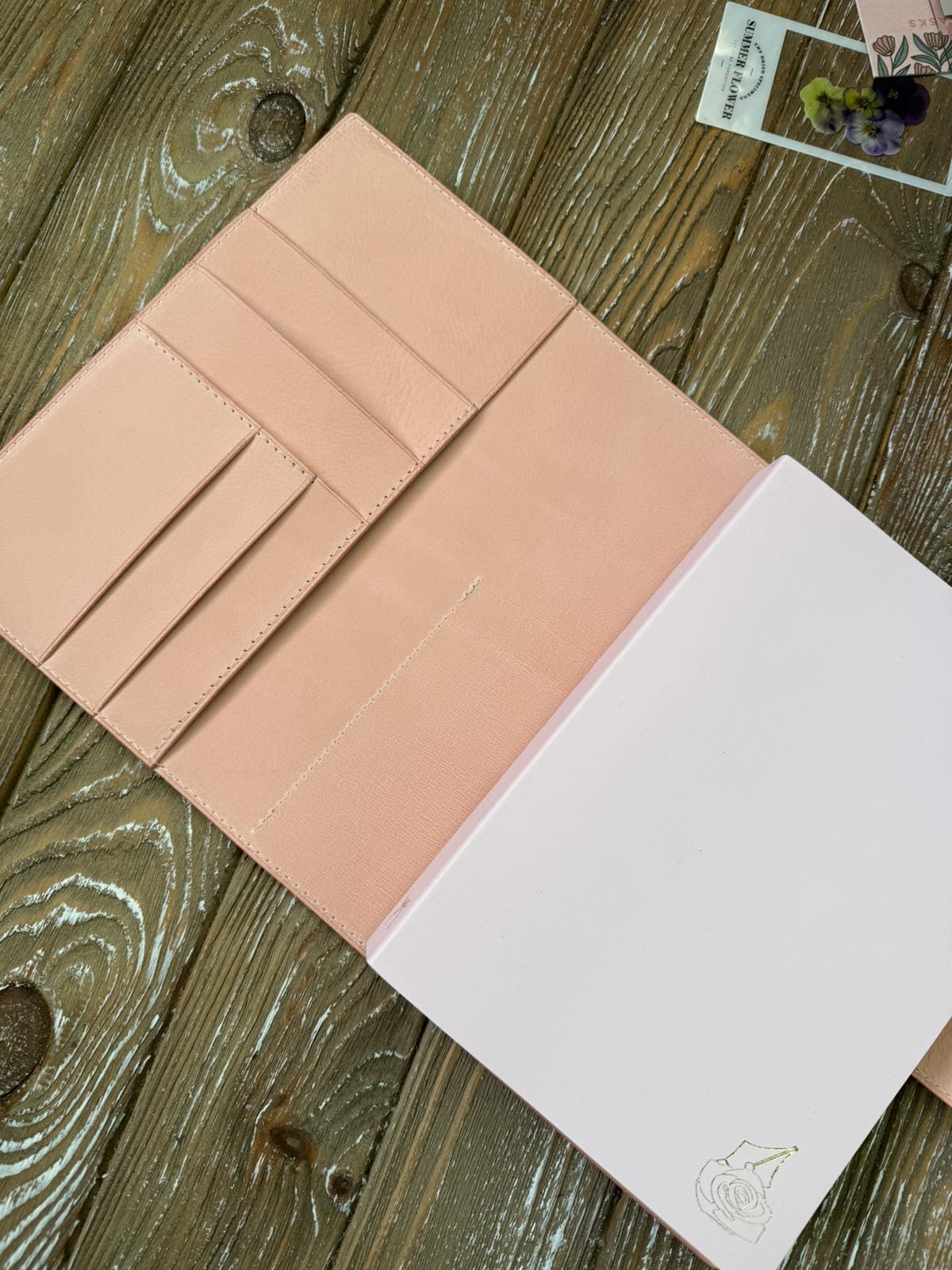 Leather  Cover For RoseyLifePlanner A5 size Flow