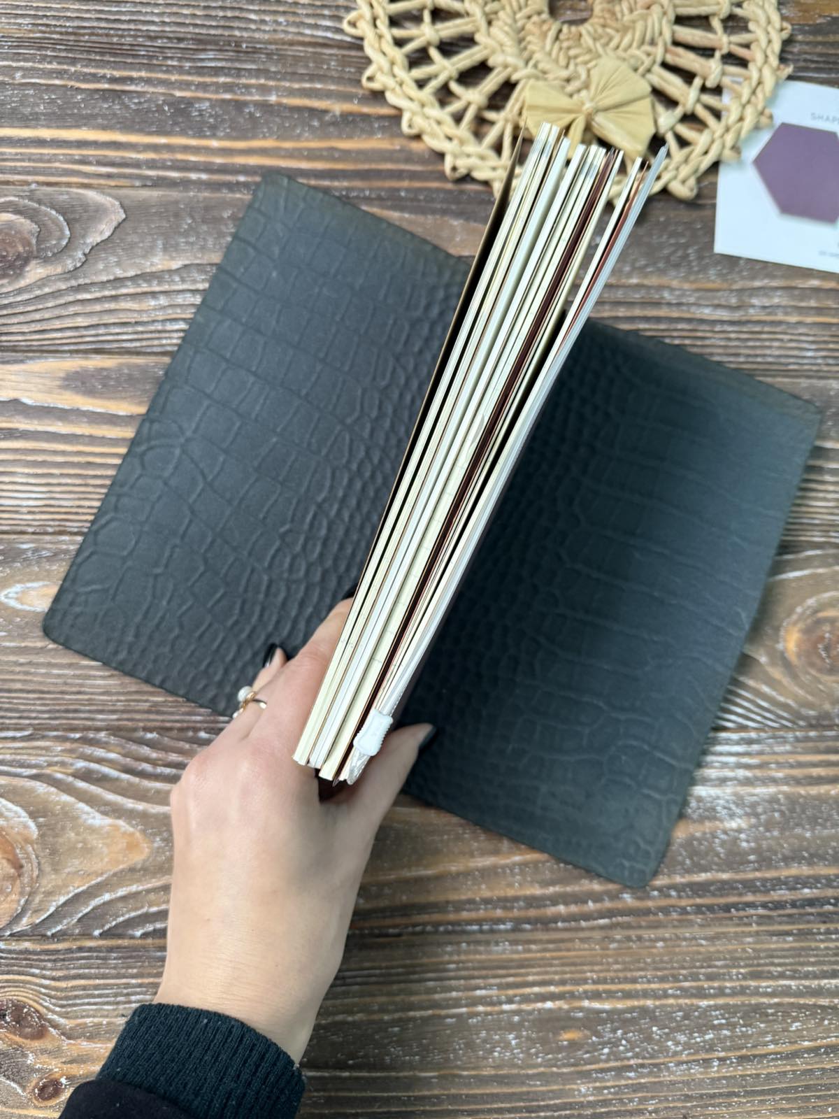 Tn Notebook Standard TN, Regular TN veg tan leather cover, Travelers Notebook, Mid ...