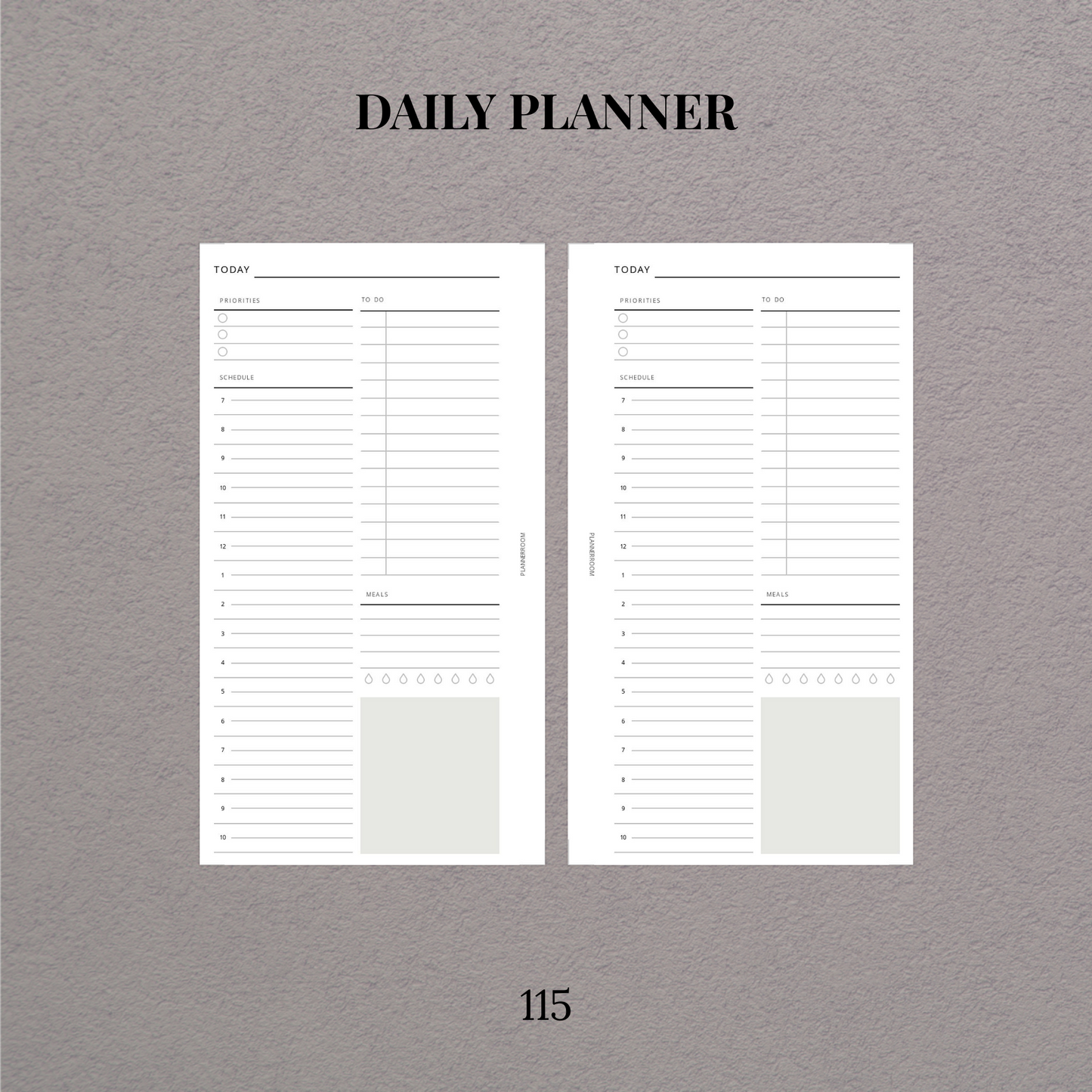 Daily planner - 115