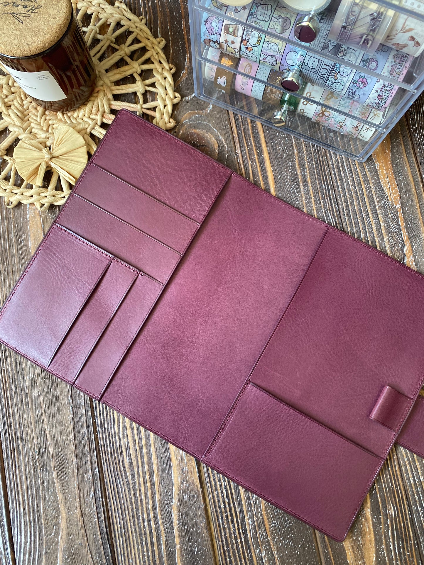 A5 leather cover