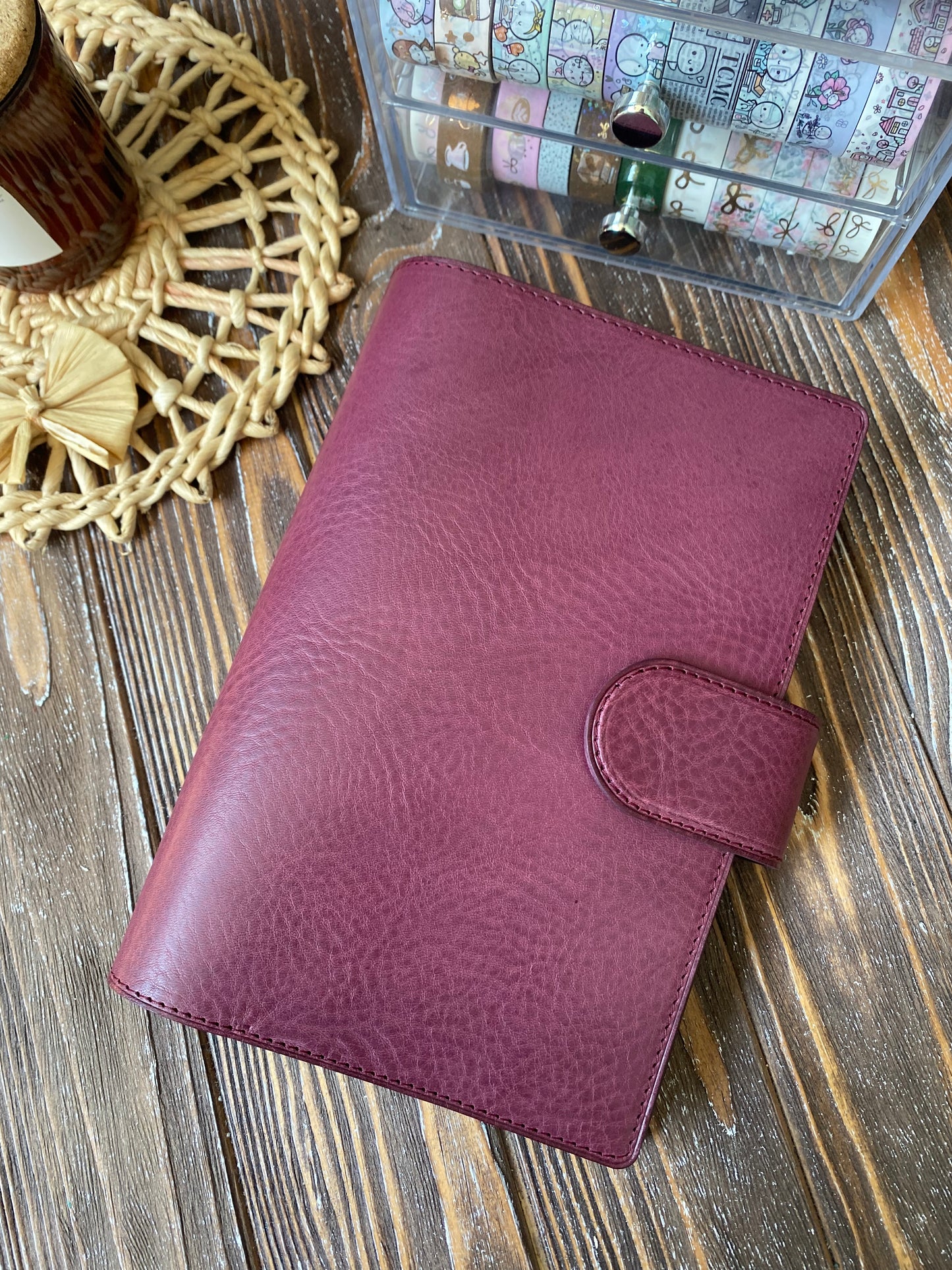 A5 leather cover