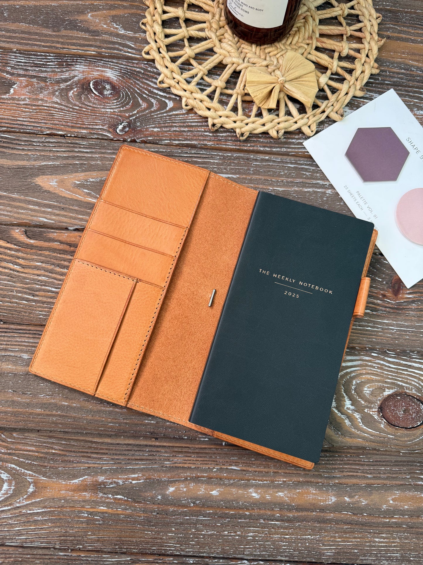 PREORDER PTD,  Common planner |N2| Full year leather cover