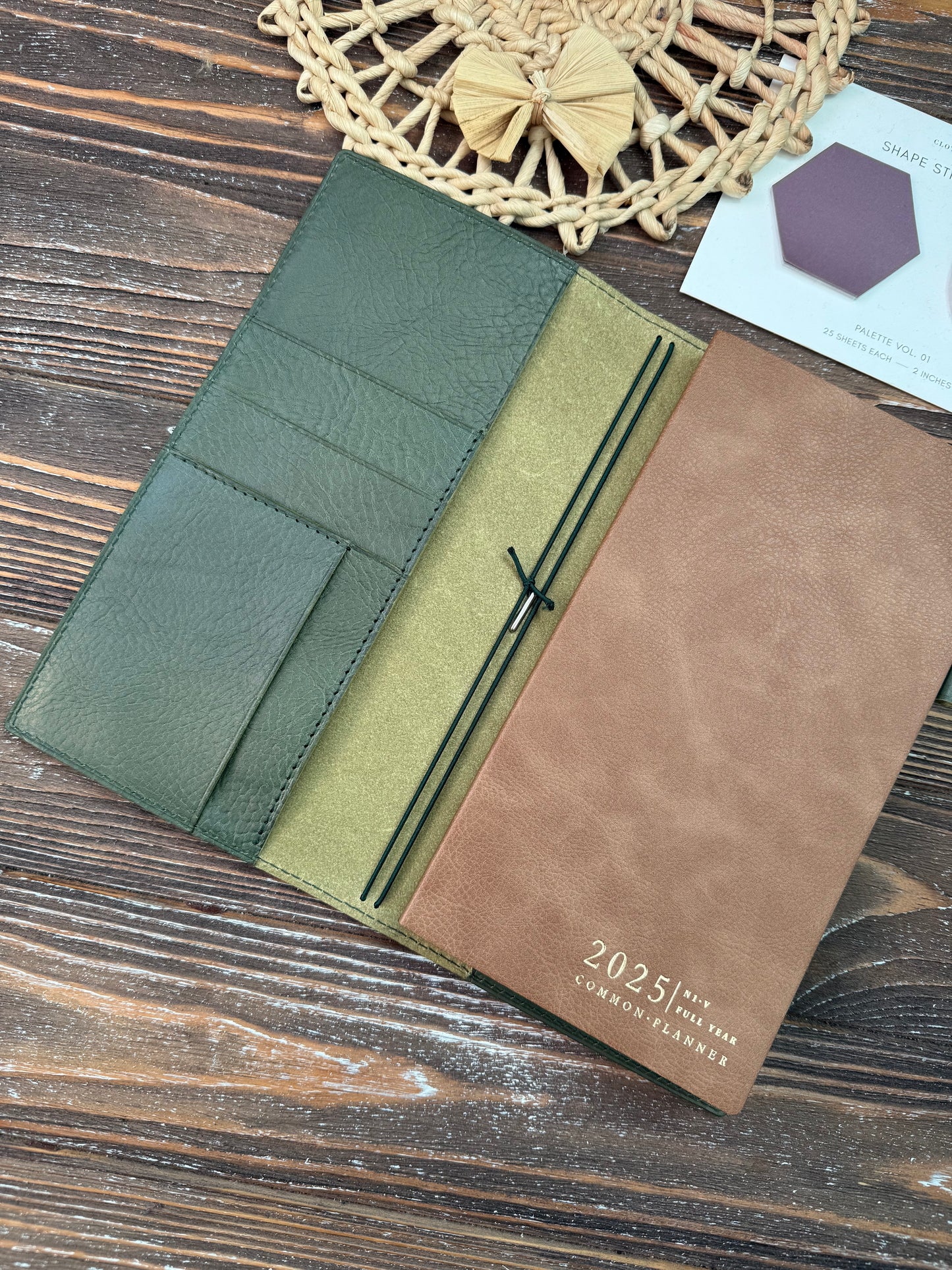 PREORDER  Common planner Standard |N1| Full year leather cover