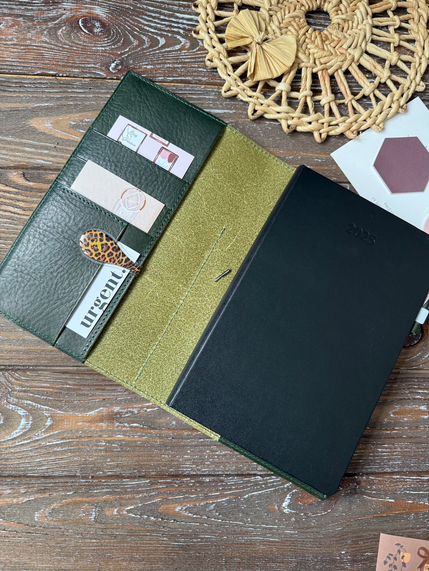 Leather Cover for Planner Notebooks – Multiple Sizes – Preorder ...