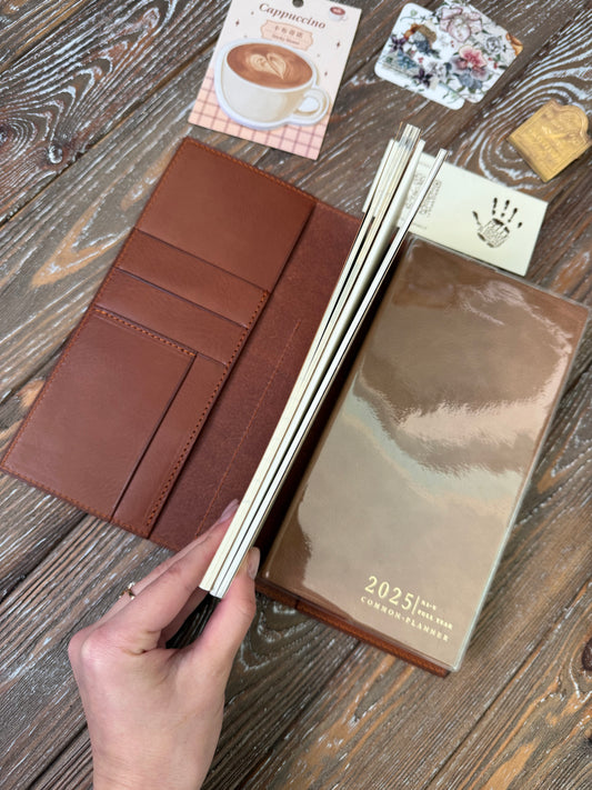 Ready to ship - Standard TN Leather Cover – Marrone color