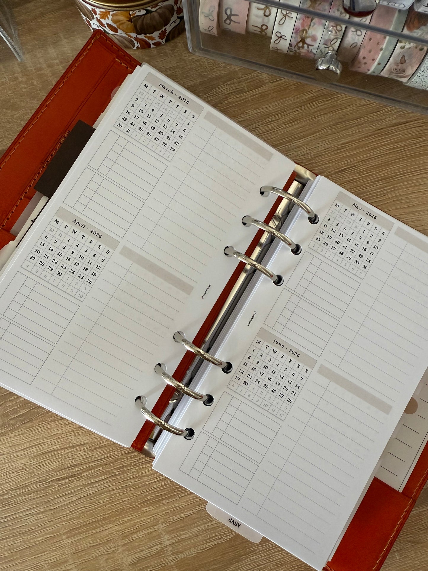 2026 PRINTED Yearly Planner bundle