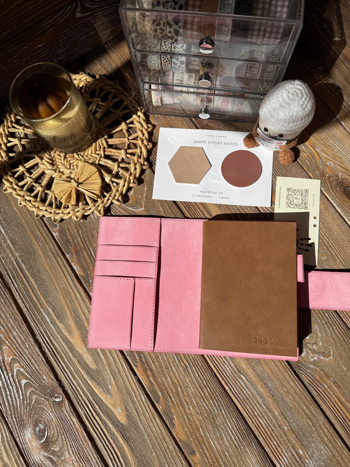 Nubuck Leather Planner Cover - Multiply sizes
