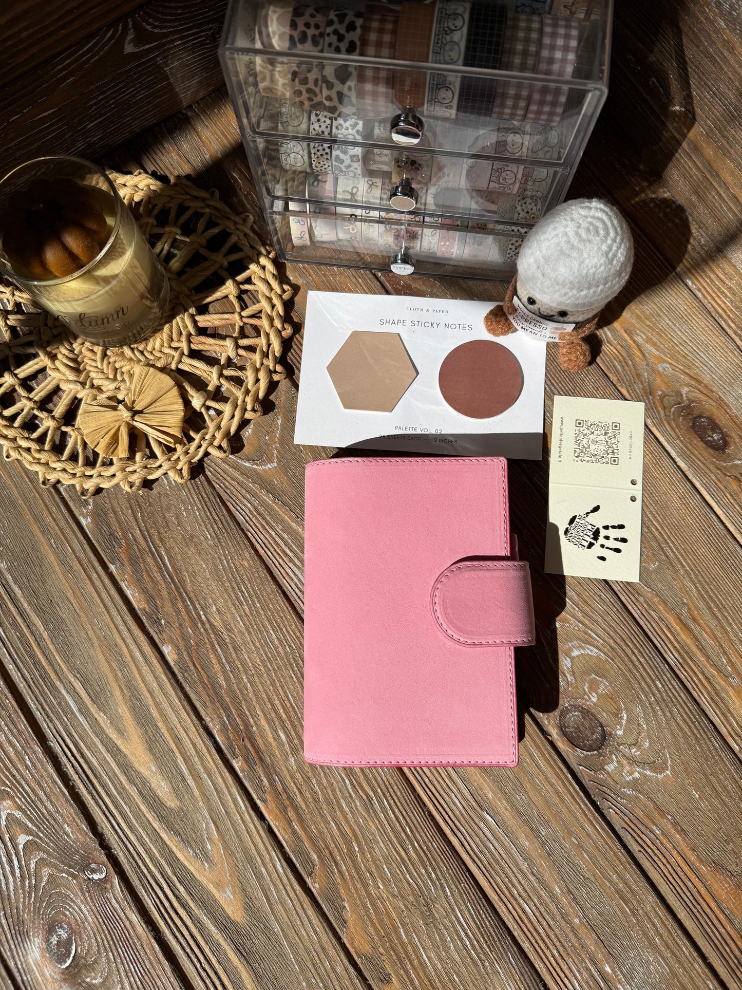 Nubuck Leather Planner Cover - Multiply sizes