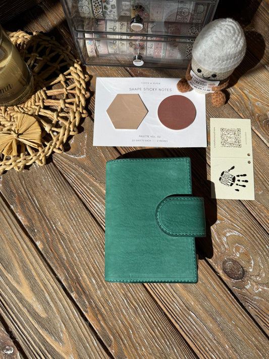 Nubuck Leather Planner Cover - Multiply sizes