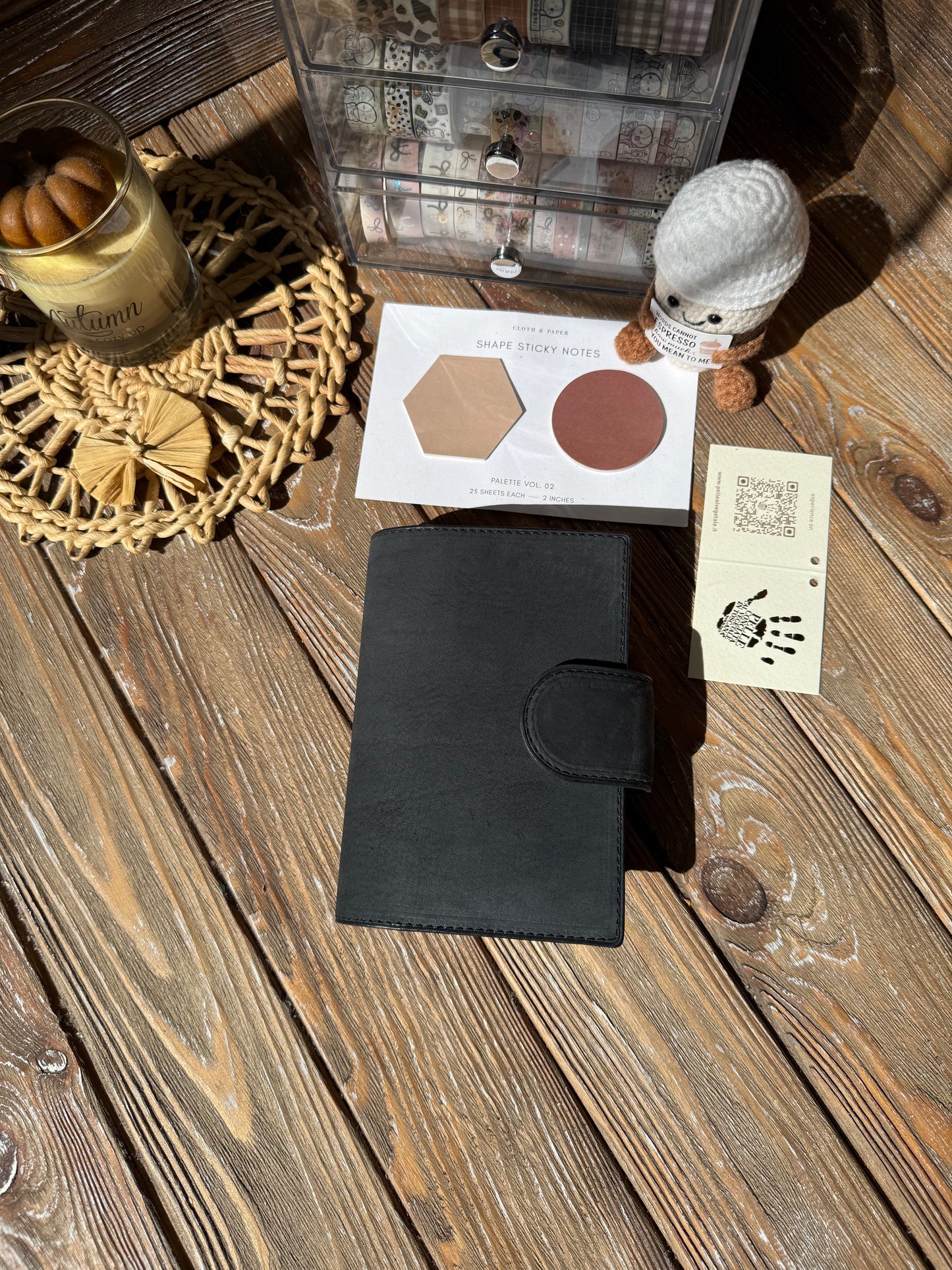 Nubuck Leather Planner Cover - Multiply sizes