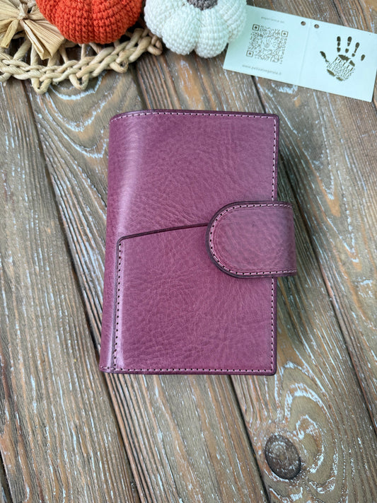 Ready To Ship - Pocket planner cover Viola color