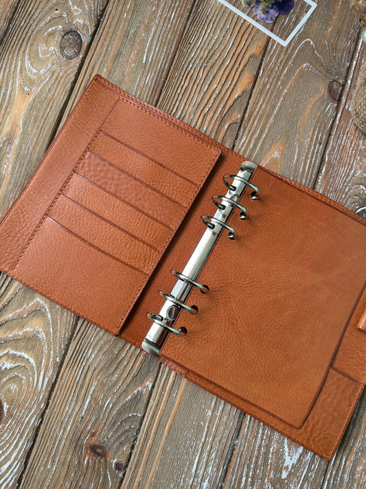 Ready to ship - Personal Wide - Marrone leather color