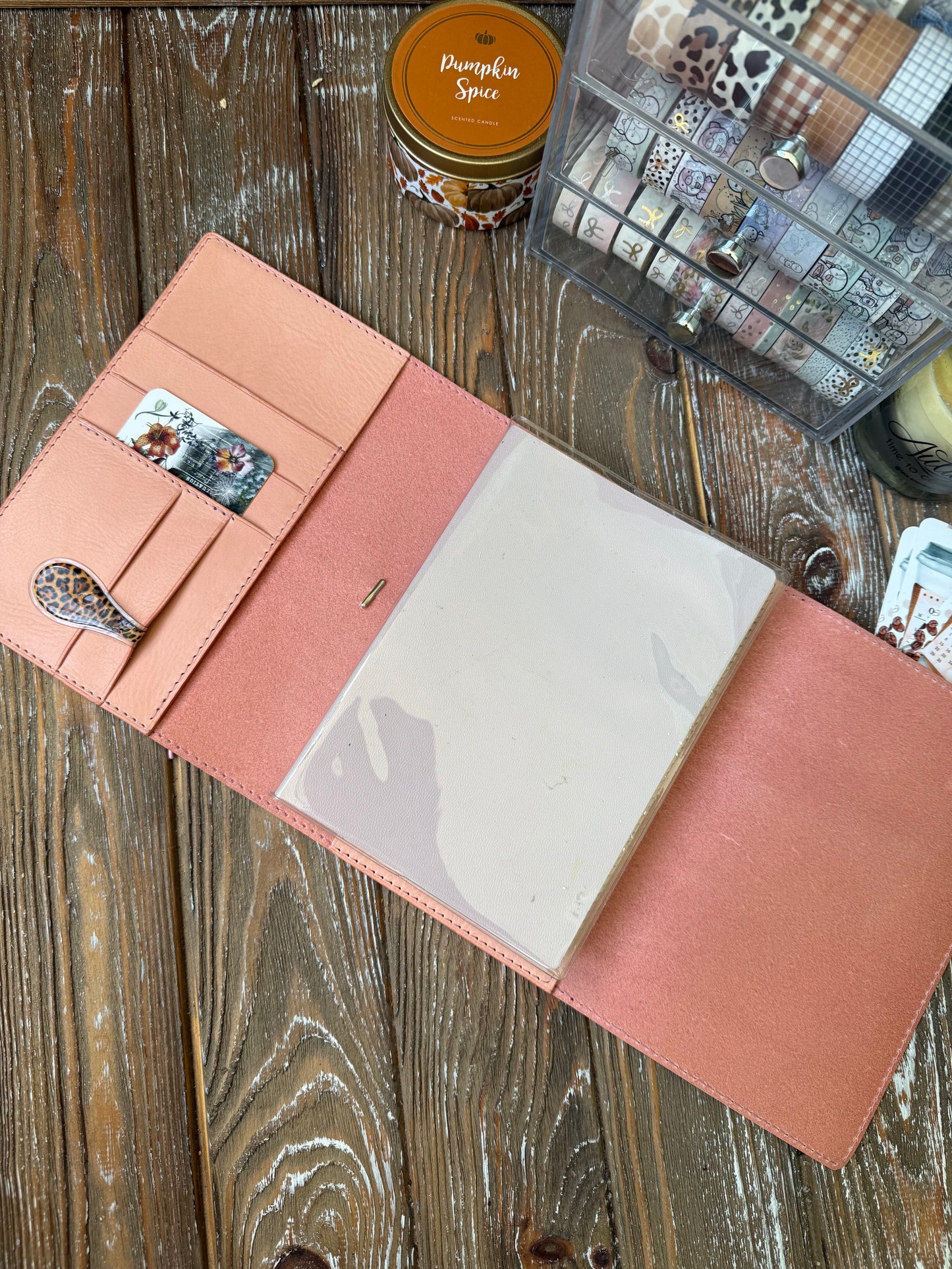 Trifold Leather Cover – Moleskine sizes - Elegant, Functional & Handmade - Preorder