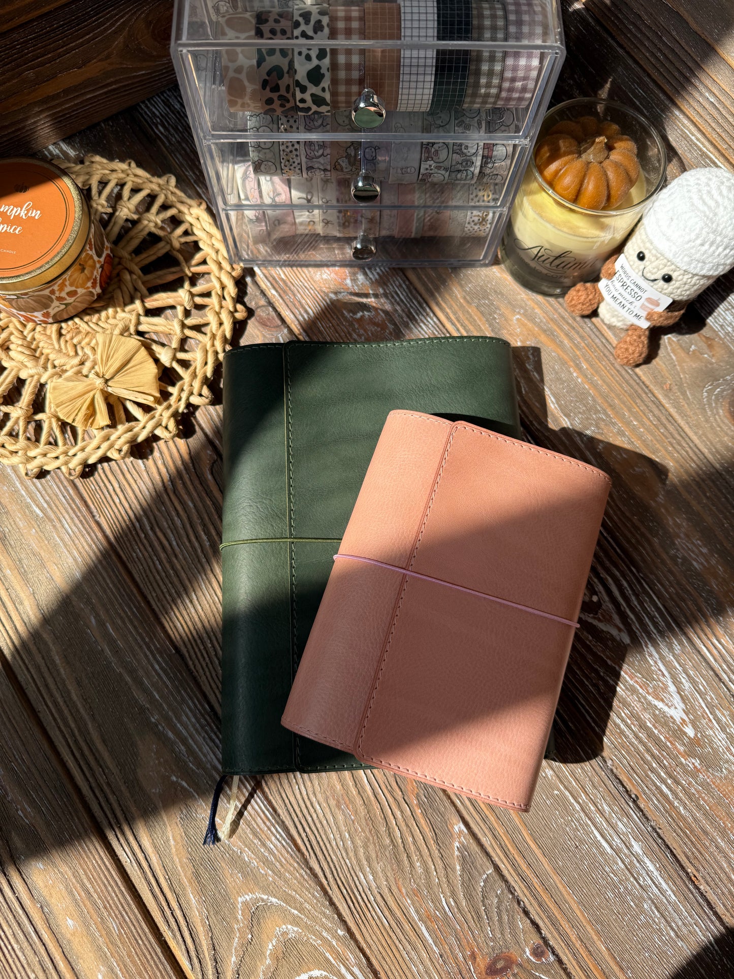 Trifold Leather Cover – Moleskine sizes - Elegant, Functional & Handmade - Preorder