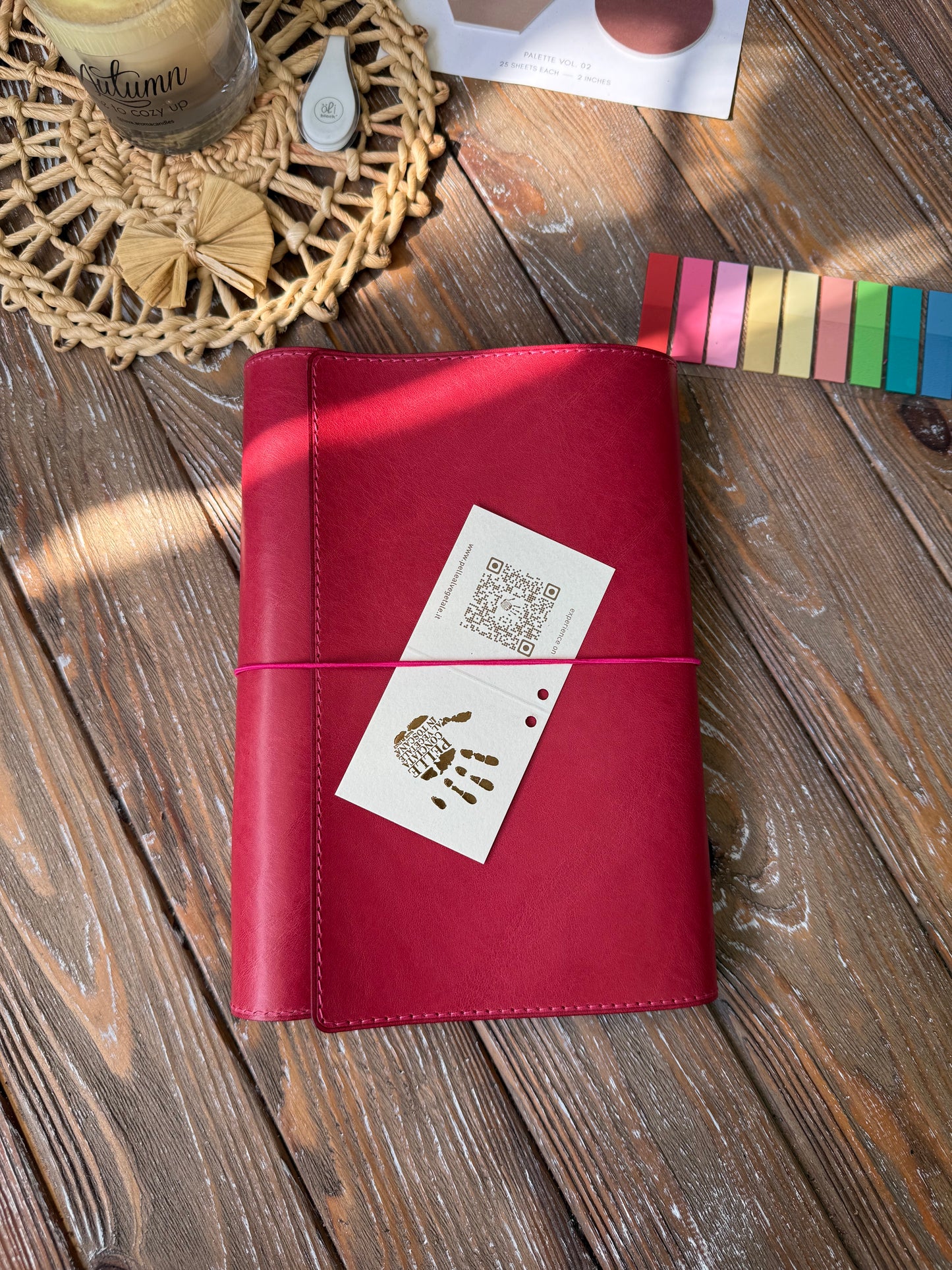 Trifold Leather Cover – Elegant, Functional & Handmade - Multiply sizes - Preorder