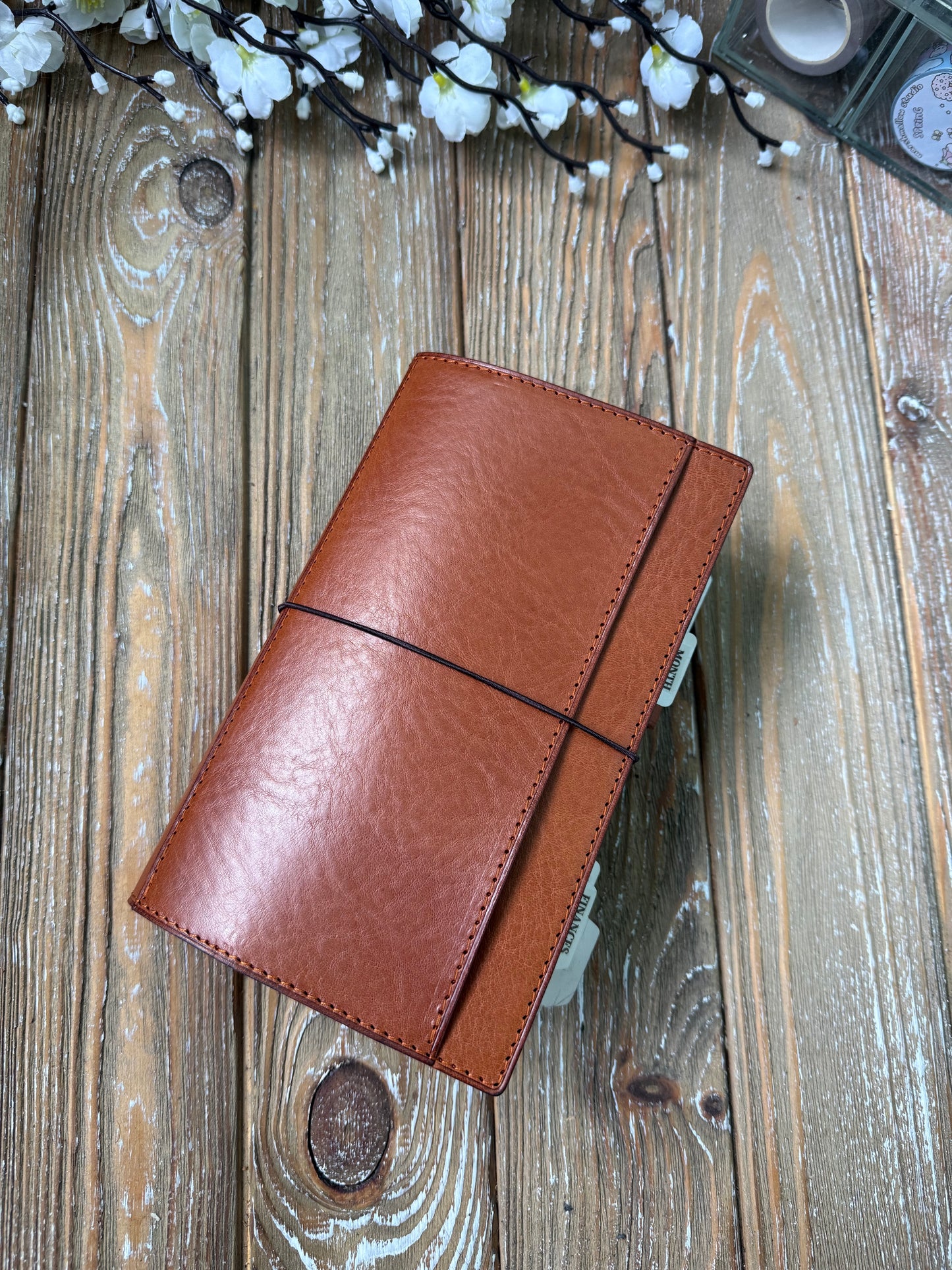 Leather Cover for Planner Notebooks – Sterling Ink Sizes – Preorder