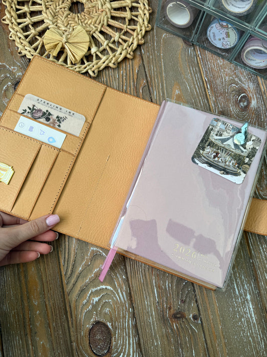 B6 | A5 COMPLETE STERLING INK NOTEBOOK LEATHER COVER