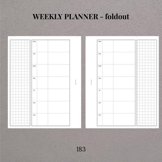 Weekly foldout - 183