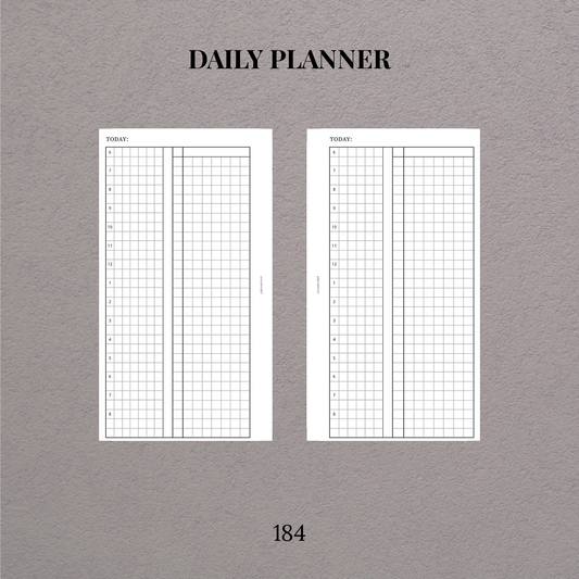Daily planner - 184