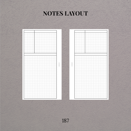 Notes inserts - 187