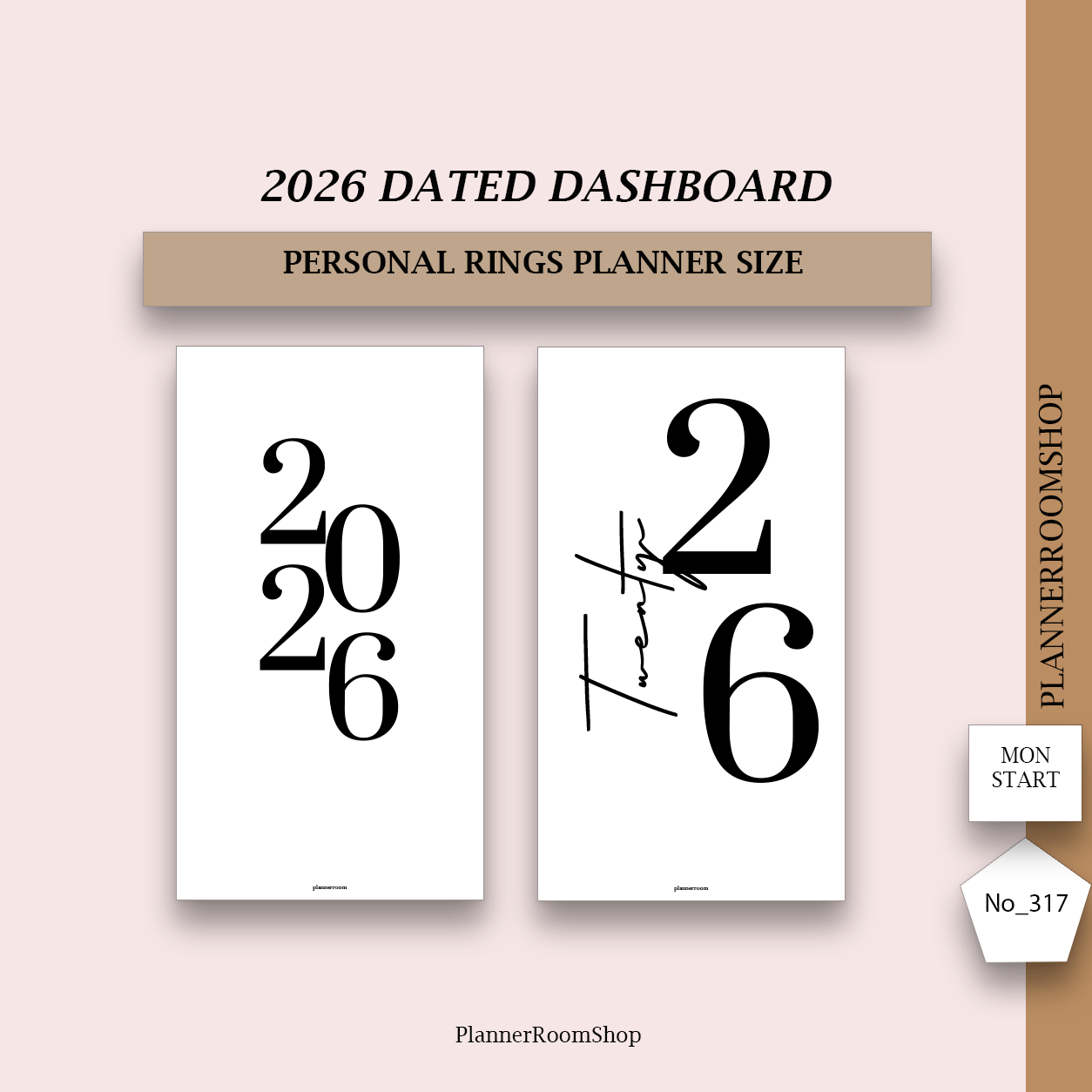 2026 PRINTABLE inserts (all inserts, sizes in 1 file)