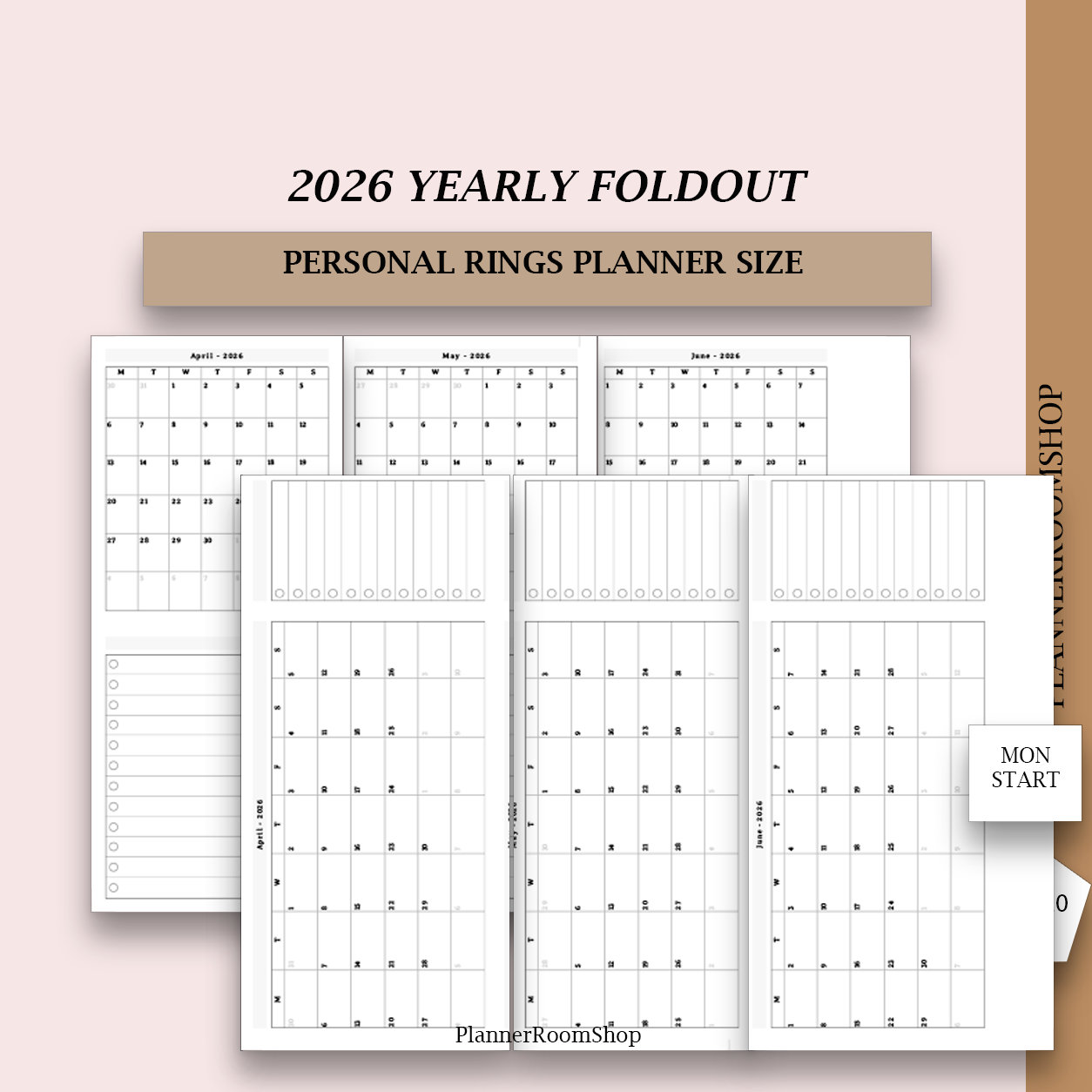2026 PRINTABLE inserts (all inserts, sizes in 1 file)