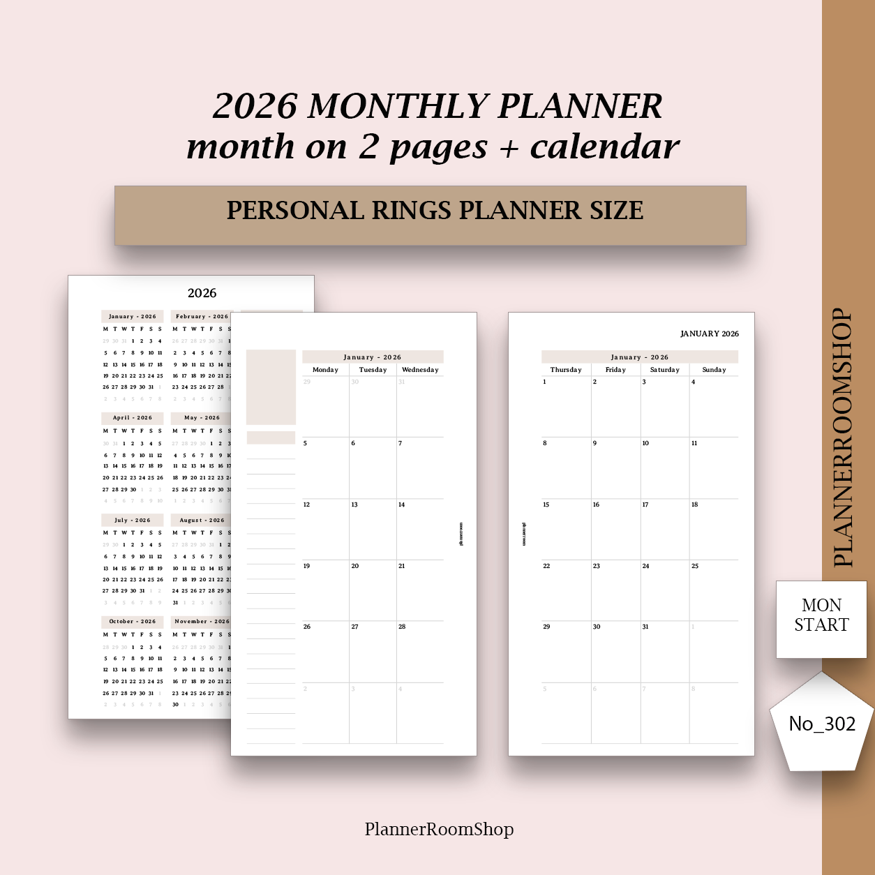 2026 PRINTABLE inserts (all inserts, sizes in 1 file)