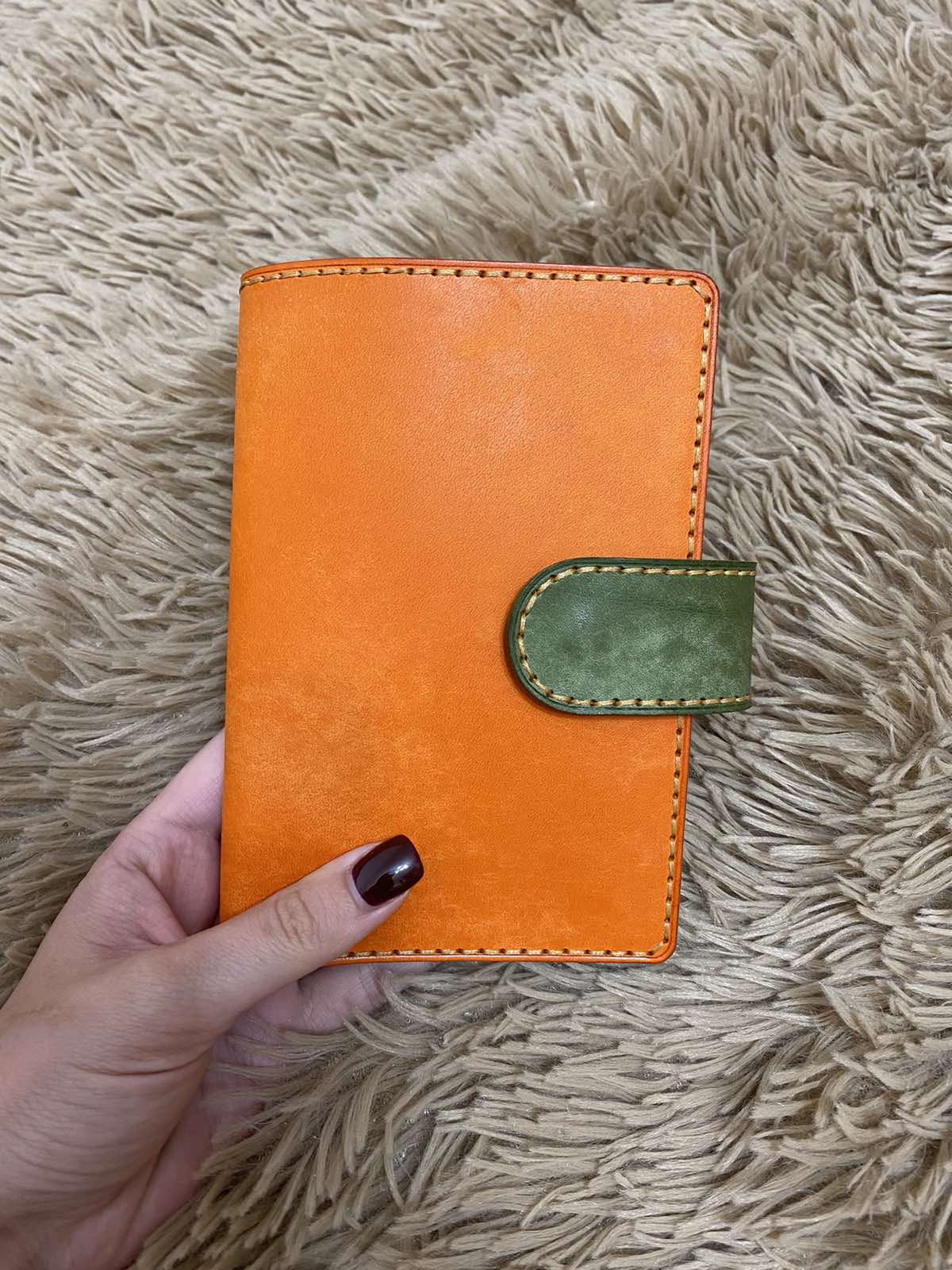 A6 leather planner folio (Hobonichi A6, Stalogy A6 notebooks)